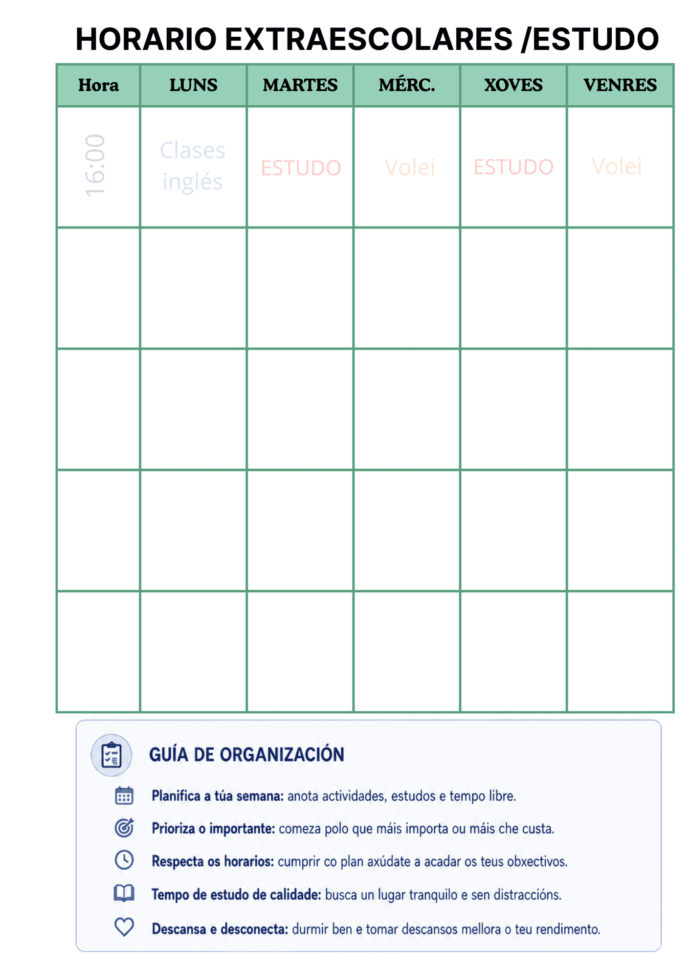 Axenda PRO (a partir de 5º primaria e secundaria) - Imagen 3