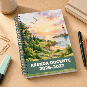 AXENDA DOCENTE GALICIA 2026 2027. Modelo base (todos os niveis educativos)